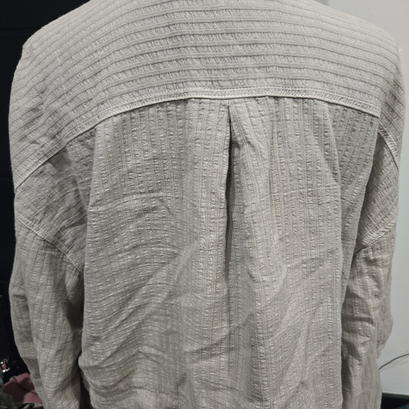 Piclro Anthropologie Bomber Jacket Large Nwot Oversized Fit - Picture 5 of 6